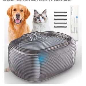 10L/2.6Gal/338oz Dog Water Fountain for Large Dogs, Dog Fountain Water Bowl